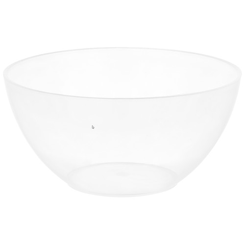 Ensaladera de plástico transparente reutilizable, 18cm ACTUEL.