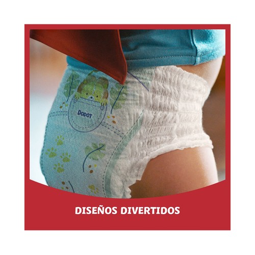 DODOT Pants (braguitas) de aprendizaje talla 6 (+ 15 kg) 27 uds.