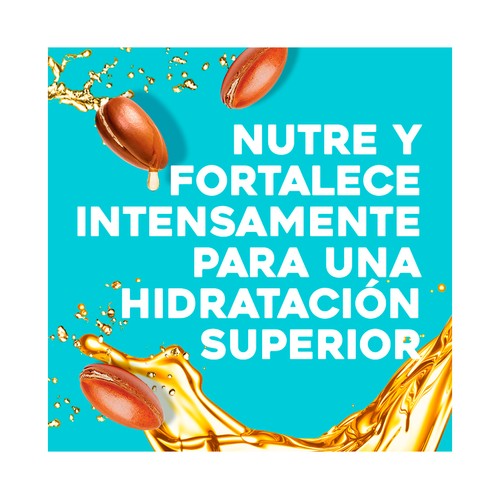 OGX Mascarilla capilar hidratante y extra fortificante, con aceite de argán de Marruecos 300 ml.