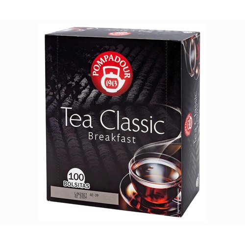 POMPADOUR Té classic 100 uds. 150 g.