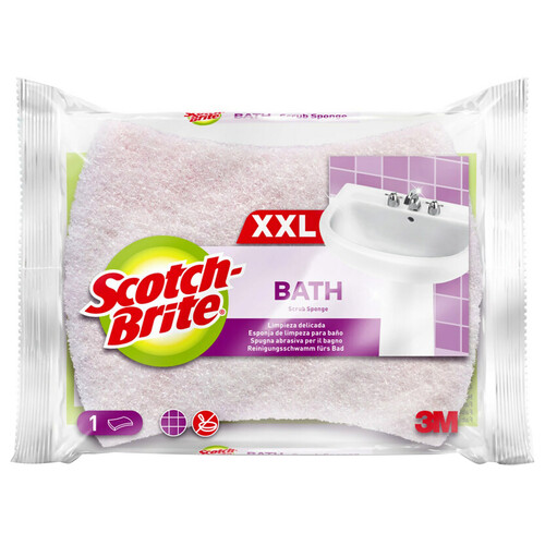 SCOTCH-BRITE Bath Estropajo (esponja) XXL de limpieza para baño.
