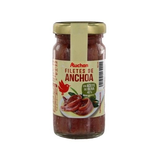 PRODUCTO ALCAMPO Anchoa en aceite de oliva tarro 