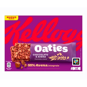 KELLOGG´S  Barritas de cereales chocolate oaties 160 g.