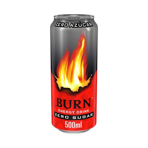 BURN Zero Bebida energética lata 50 cl.