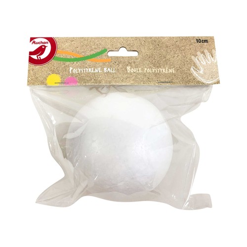 Bola Poliestireno 10 Cm Hk ALCAMPO