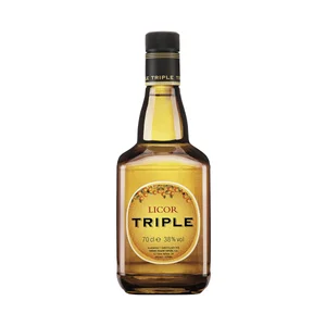 TRIPLE SECO Licor de manzana TRIPLE SECO botella de 1 litro