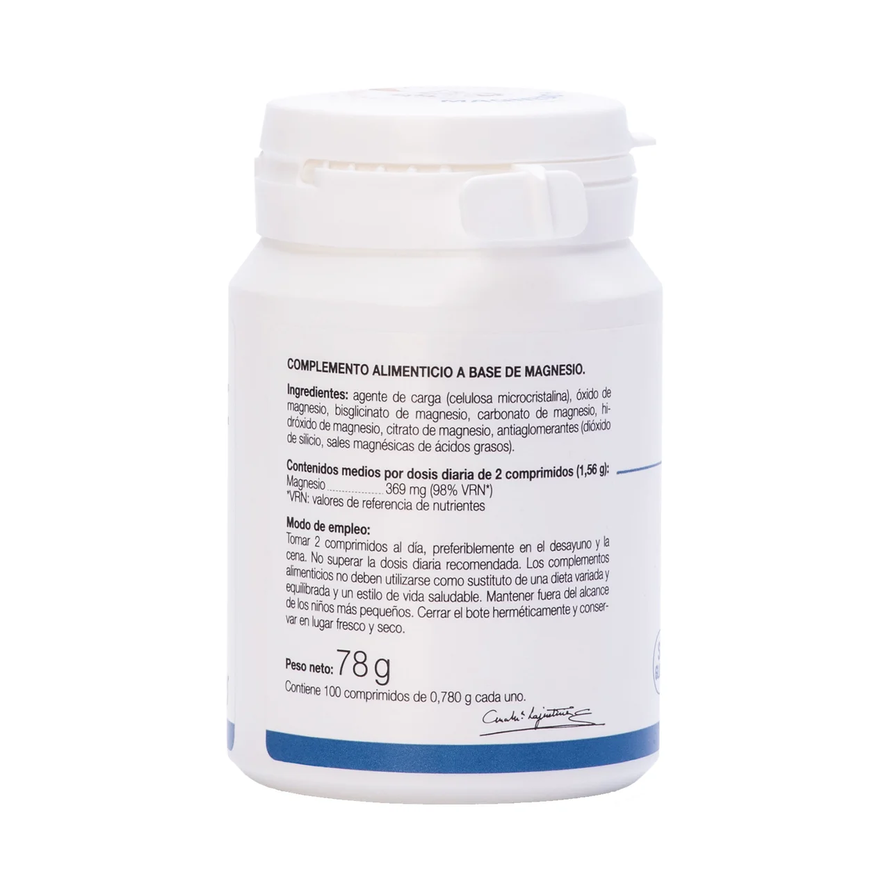 Total 5 Complemento alimenticio a base de magnesio 100 uds.