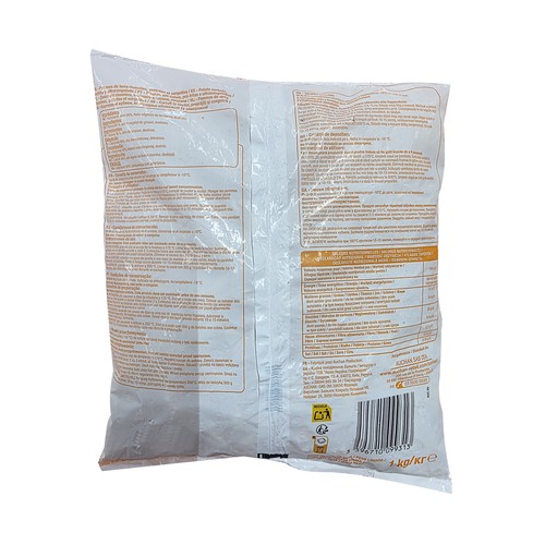 PRODUCTO ECONÓMICO ALCAMPO Patatas fritas en dados 1 kg.