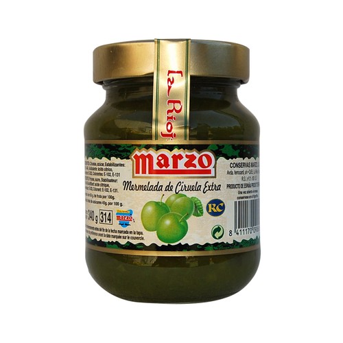 MARZO Mermelada de ciruela 340 g.