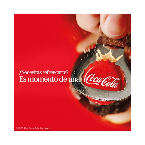 COCA COLA Original Refresco sabor pack 4 botellas 20 cl.