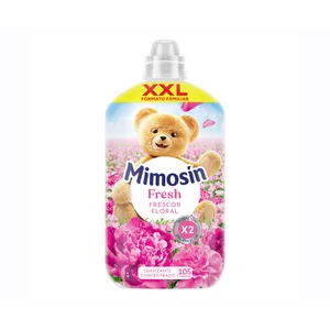 MIMOSÍN Frescor floral Suavizante concentrado con potenciadores de la fragancia 1890 ml, 105 lavados.