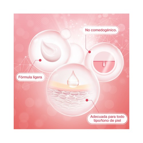 NEUTRÓGENA Bright boost Crema facial de noche, hidratante y regeneradora 50 ml.