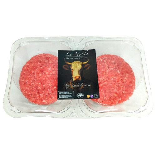 EL ENCINAR DE HUMIENTA La noble Burger meat de vacuno 4 x 90 g.