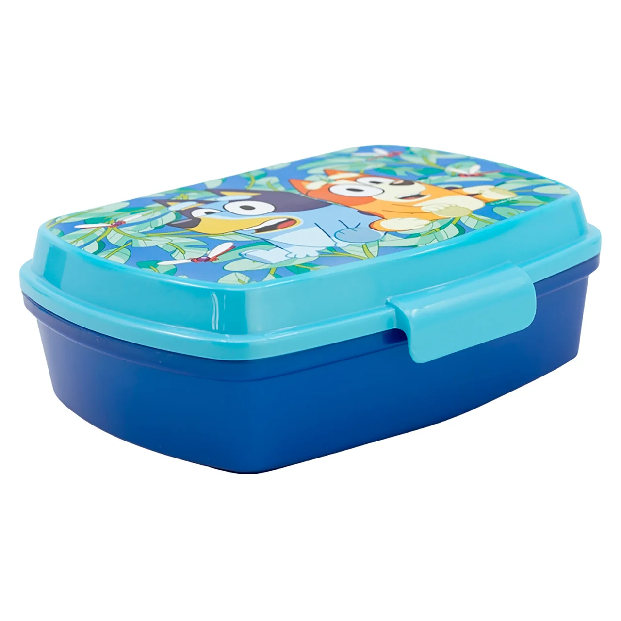 Sandwichera de plastico rectangular de Bluey