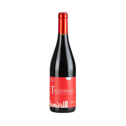 TAGONIUS Vino tinto con D.O Vinos de Madrid botella de 75 cl.