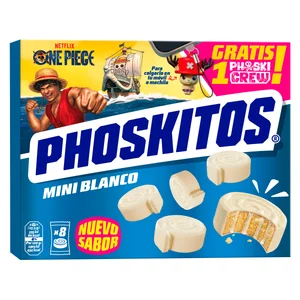 PHOSKITOS Pastelitos mini de chocolate blanco 140 g.