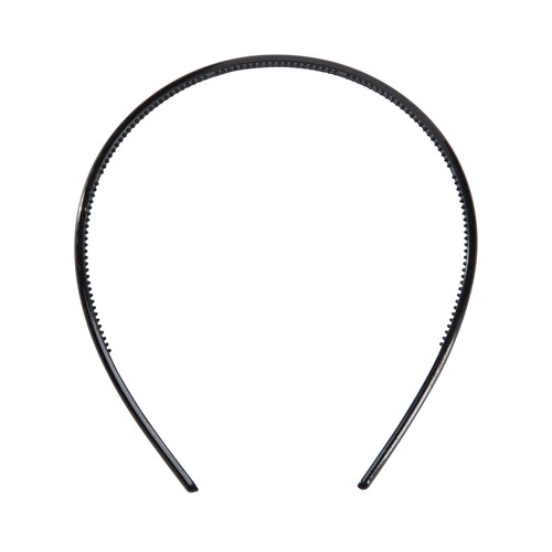 COSMIA Diadema fina clásica de color negro.