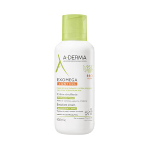 Imagen de A.DERMA Exomega control Crema emoliente antiirritación 400 ml.