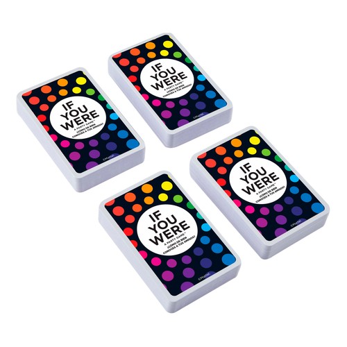 If You Were a Party Game Juego de Mesa en Español, para jugadores daltónicos, de 3 a 8 Juadores +17 Años, Games MATTEL