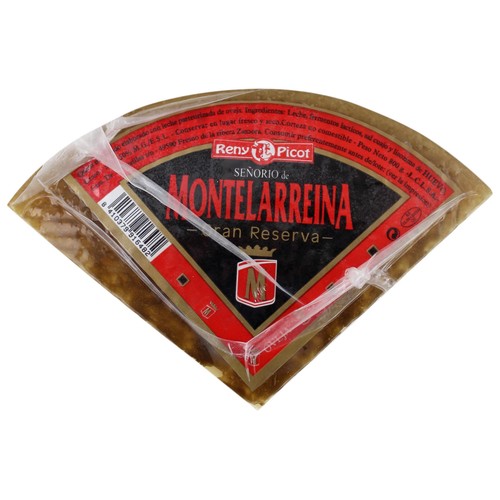 SEÑORÍO DE MONTELARREINA Queso de oveja gran reserva MONTELARREINA 800 g.