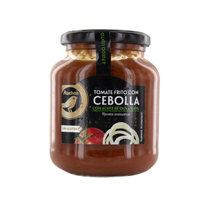ALCAMPO GOURMET Tomate frito con cebolla y aceite de oliva ALCAMPO GOURMET 350 g.