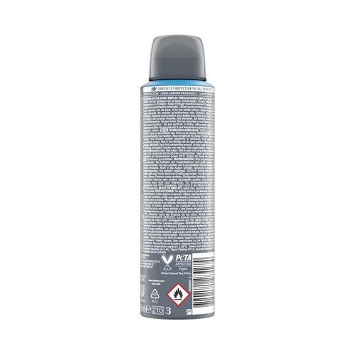 DOVE Men + care advanced Desodorante spray para hombre antitranspirante hasta 72 horas 150 ml.