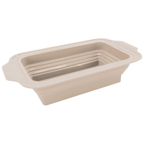 Molde silicona para cake, rectangular plegable. ACTUEL