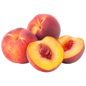 Imagen de Melocotones rojos, bandeja de 1 kg.