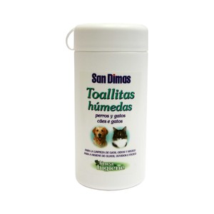 Toallitas húmedas para perros y gatos 50 uds.
