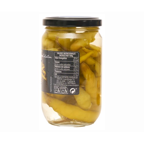 PRODUCTO ALCAMPO Collection Guindillas ácidas en vinagre 110 gr.