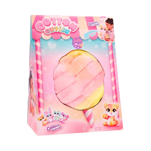 Peluche Cotton Cuties, modelos surtidos +2 Años IMC TOYS