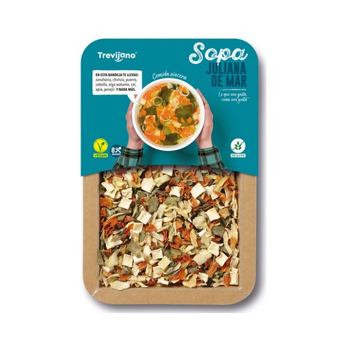 TREVIJANO Sopa juliana de mar deshidrata 100g