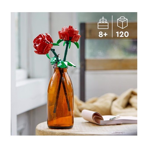 Rosas LEGO Botanical 40460, 120 piezas, +8 años.