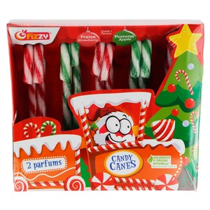 FIZZY Caramelos bastoncitos merry canes 140 gr.