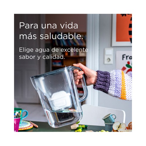 Jarra style essential blanca 1filtro. BRITA.