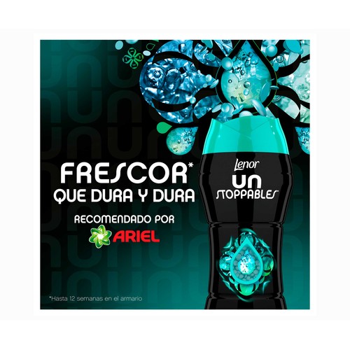 LENOR Perlas unstoppables fresh 495 gr 40 ds.