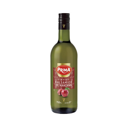PRIMA Vinagre balsámico de manzana PRIMA botella de 750 ml.