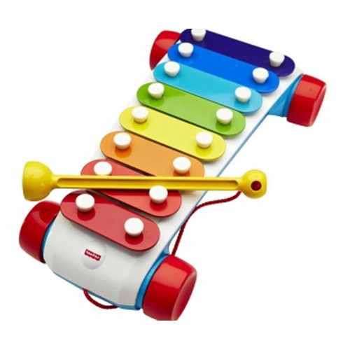 Teléfono con carita divertida FISHER PRICE.