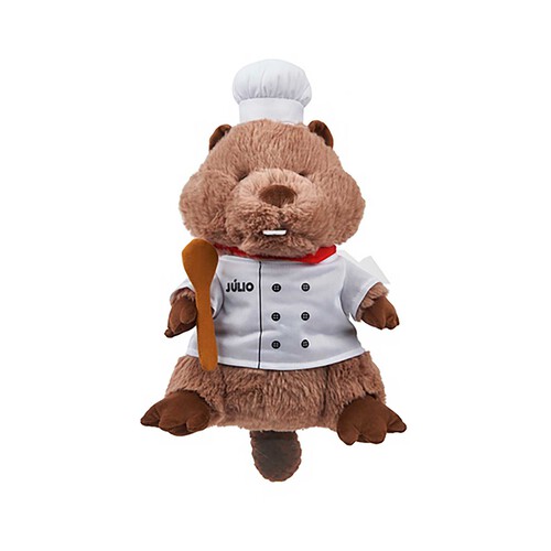 Peluche solidario Julio El Chef 28cm ONE TWO FUN ALCAMPO