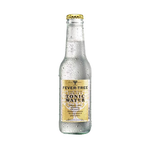Tónica  premium FEVER TREE botella de  20 centilitros pack de 4 uds.