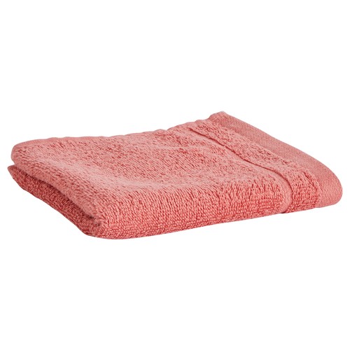 Toalla de tocador color rosa, 400g/m², ACTUEL.