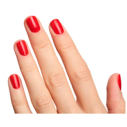 ESSENCE tono 25 Rock ´n´ rouge rojo intenso Esmalte de uñas en gel de larga duración.