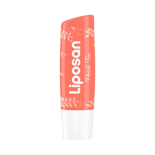 LIPOSAN Bridgerton Bálsamo (protector) labial hidratante hasta 24 horas con aroma a melocotón y ligero toque de color. 