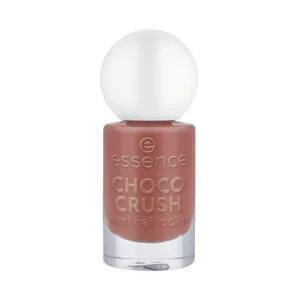 ESSENCE tono 17 marrón chocolate intenso Mini esmalte de uñas con aroma a chocolate.
