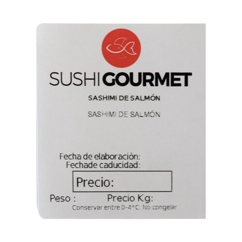 SUSHI GOURMET Sashimi de Salmón SUSHI GOURMET