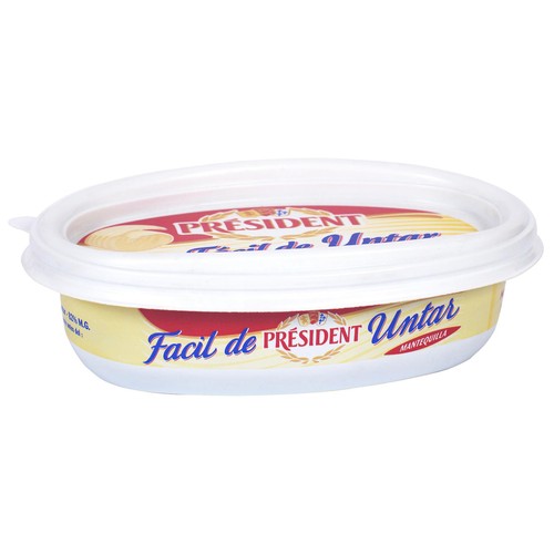 PRÉSIDENT Mantequilla fácil de untar PRESIDENT tarrina de 125 gr