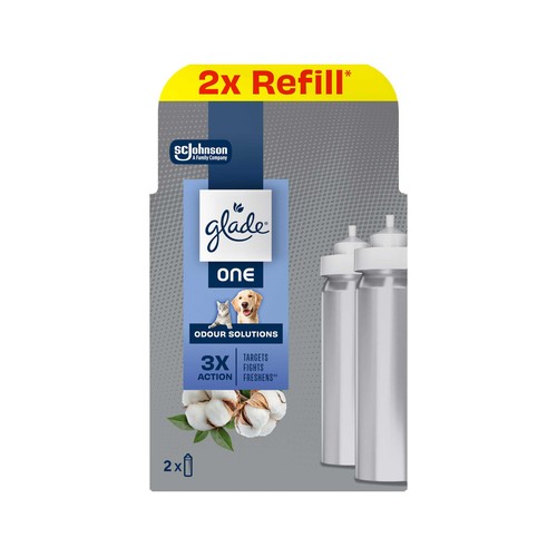 GLADE ONE Recambio mascotas 2 x 10 ml.