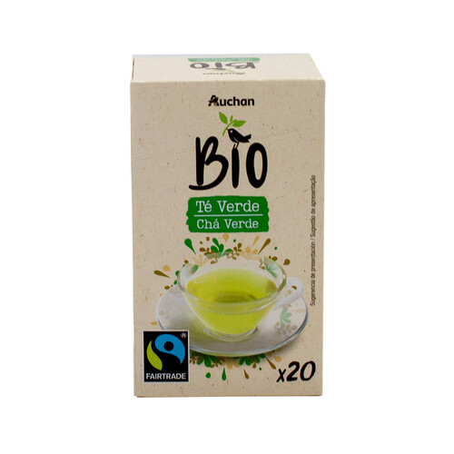 Té verde Bio ALCAMPO ECOLÓGICO 20 uds. 28 gr.