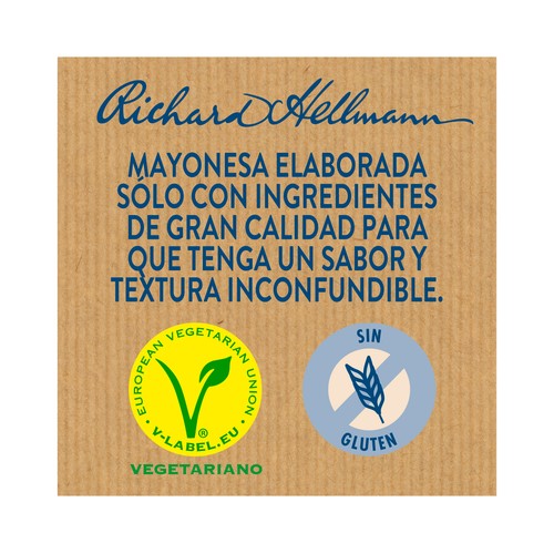 HELLMANN"S Salsa mayonesa en formato bote bocabajo 750 ml.