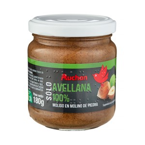 PRODUCTO ALCAMPO Crema de avellanas elaborada sin gluten 180 g